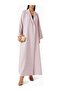 Modern Minimalist Notched Collar Abaya Reflects Elegance with Long Sleeves and Aline Silhouette - 2