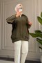 6678 - Stylish, Comfortable, Loose-Fitting Modal Fabric Women's Slim Jacket with Pocket Detail - 3