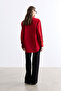 Red Multi-Button Shirt - 6