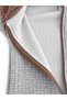 Boy's Hooded Plush Quilted Zippered Trendy Basic Cardigan - 5