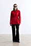 Red Multi-Button Shirt - 4