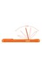 iPhone 18 Pro Case M-Safeli Finger Ring Stand Airbag Design Obsidian Series Cover Orange - 3