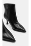 Women's Pointed Toe Boots Thin Heeled Zippered Ankle Boots Stylish Casual and Classic Boots - 7