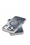 iPhone 18 Pro Max Case M-Safeli Anti-Yellowing Resistant Icesense Series Cover Navy Blue - 3