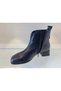 Genuine Leather, Fur Inside, Zippered, Back Buckle Detailed, Block Heeled Boots, Women's Shoes - 3