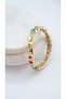 Figure Detailed Colorful Ceramic Bracelet - 3