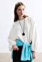Ecru Balloon Sleeved Sweater - 2