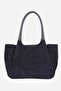 Jude Suede Genuine Leather Women's Shoulder Bag Large Volume College Daily Bag - 4