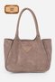 Jude Suede Genuine Leather Women's Shoulder Bag Large Volume College Daily Bag