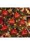 Christmas Ornaments, Pine Tree Decoration, Christmas Tree Decoration Led Light, 7 Beautiful Wishes - 2