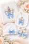 Baby Boy Set with Stones, Crown and Ribbon, Newborn Hospital Release 10 Piece Bodysuit Set Boxed Yhç0207 - 7
