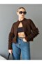Knitwear Cardigan with Tassels on the Sleeves and Hem - 2