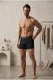 Men's Casual Comfort Daily Black Boxer - 2