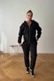 Hooded Basic 3 Thread Zippered Oversize Tracksuit Set - 4