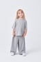 Unisex Kids Oversize Basic Set Pastel Gray - 5
