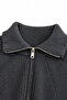 Men's Sweater Half Zipper Stand Collar Thessaloniki Knitted Sweater - 4