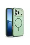 Case Compatible with Honor 600 Pro 5g Silicone Cover with Metal Keys Ring Pattern Green