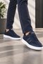 Nidus Men's Lace-Up Casual Daily Shoes - Navy Blue - 2