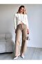 Button Detailed Belly-Cut Knitwear Jacket - 5