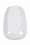 6 Pieces Glossy Melamine Oval Kayak Plate 24cm Plate Set Ra678 - 6