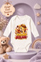 Baby Bodysuit with Lettering Baby Lion Long Sleeve Bodysuit (Newborn & Infant) - 2