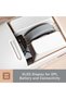 ماوس لاسلكي Touch PBT مع مستقبل USB، بلوتوث، اتصال سلكي، قابل لإعادة الشحن، 4000 D - 6