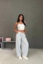 Oversize 2 Thread Adjustable Leg Sweatpants - 2