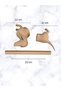 Dachshund Dog Orange Napkin Holder & Paper Towel Holder |   Decorative Figurine with Sausage Dog Figure - 3