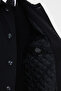 Straight Slim Fit Shirt Collar Buttoned Men's Trench Coat Black - 39691.26K - 6
