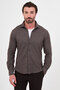 Corduroy Slim Fit Classic Collar Lumberjack Long Sleeve Men's Shirt Coffee - 27157.26K - 2