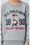 Boy's Double Suit Us2632-4 Grey Melange 6-7 - 2