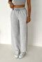 Three-Yarn Tracksuit with Stoppers Gray - 3