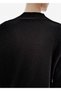 Thin Knit V-Neck Black Knitwear - 4