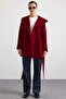 Torba Pocketed Hooded Short Coat Fes 3185 - 4