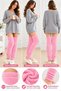 Stifle Leg Women's Plush Long Knee Pads Leg Warmer Flexible Winter Warm Knee and Leg Protector Plush Knee Leg Warmer Leggings - 2