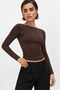 Premium Soft Boat Neck Blouse - 2