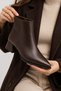 Women's Pointed Toe Heeled Boots Zipper Detailed Short Ankle Boots Stylish Casual Shoes - 8