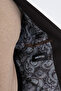 Straight Oversize Collarless Men's Suit with Pleated Trousers Coffee - 45489.26K - 6