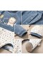 ASLAN NAKIŞLI KADİFE BEBE TULUM SET - 3