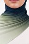 Modal Collection Dual-Color Hijab – Soft Lightweight Two-Tone Modal Scarf - 7