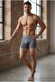 Men's Trend Breathable Relaxed Gray Boxer - 2