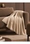 Four-Layer Tasseled Muslin Tv Blanket - 100% Cotton