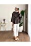 Women's Cape-Cut Waist-Tie Hijab Shirt - 2