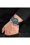 Chronograph Gents Watch with Genuine Leather Strap - 4