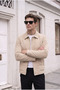 Basic Stylish Filled Suede Coat - 2