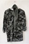 Italian Khaki Pool Collar Long Sleeve Camouflage Casual Long Knitwear Blouse with Scarf 75 70 - 2