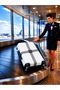 Suitcase Belt Adjustable Suitcase Belt with Safety Lock Buckle 2 Pieces 4cm X 200cm - 5