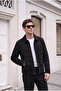Basic Stylish Filled Suede Coat - 2