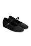 Women's Suede Wedge Heeled Casual Ballerinas - 5