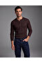 Men's button-detail crew neck long sleeve bodysuit